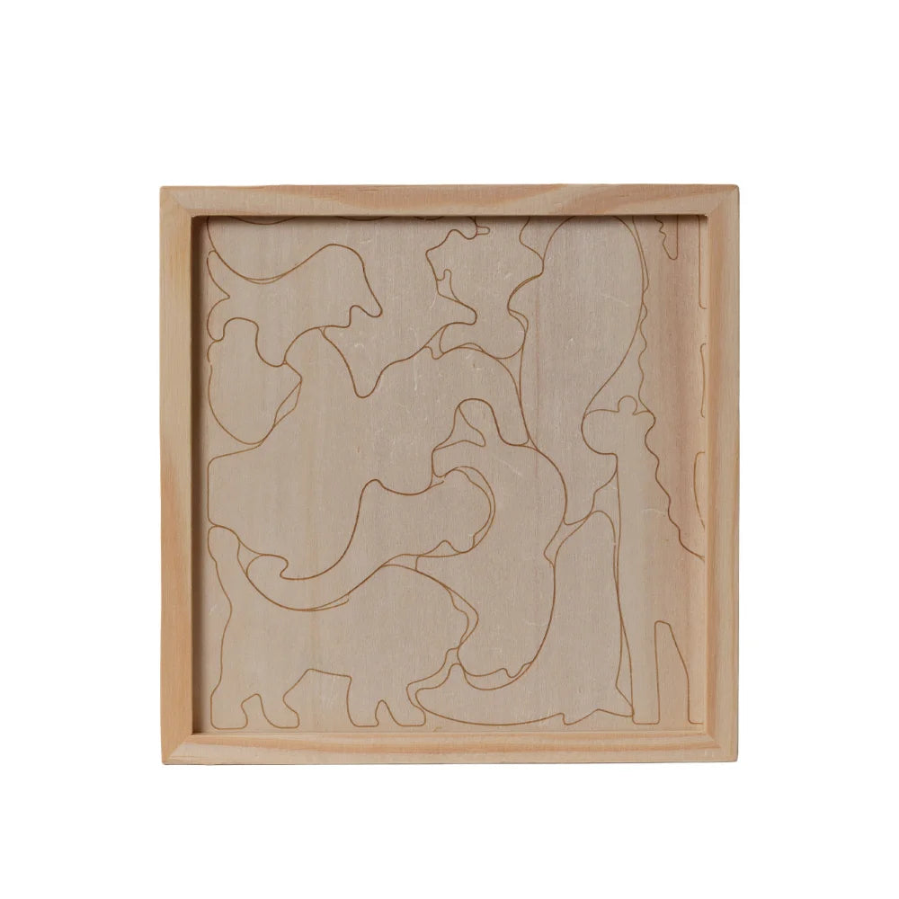 3D Puzzel - Balansspel - Dierentuin