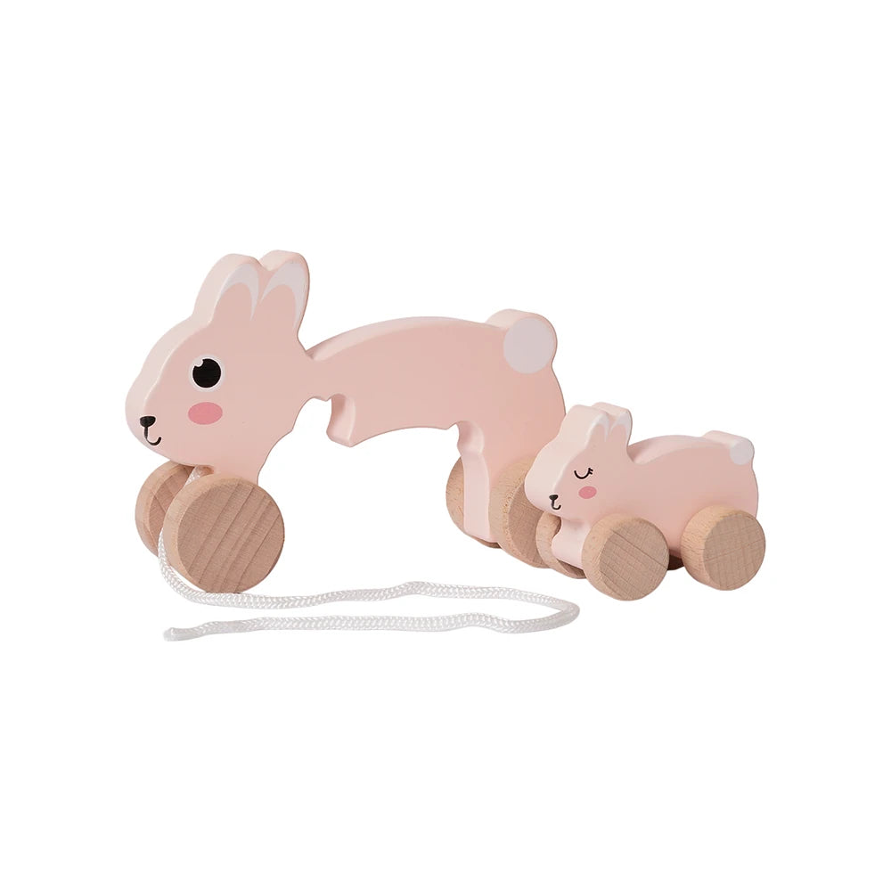 Houten Trekdier - Konijn 3 | Fantastic Gifts