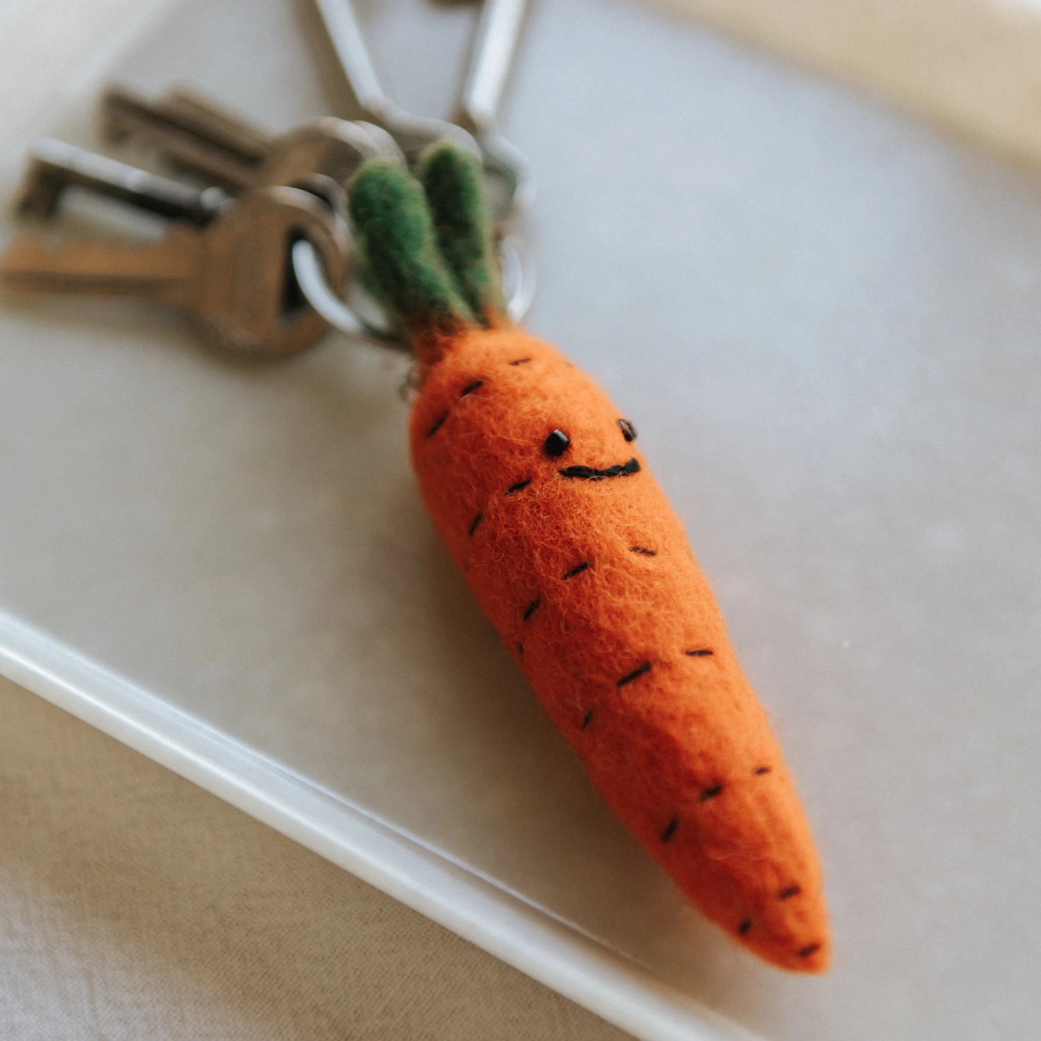 Sleutelhanger MILA - Wortel | Fantastic Gifts Shop