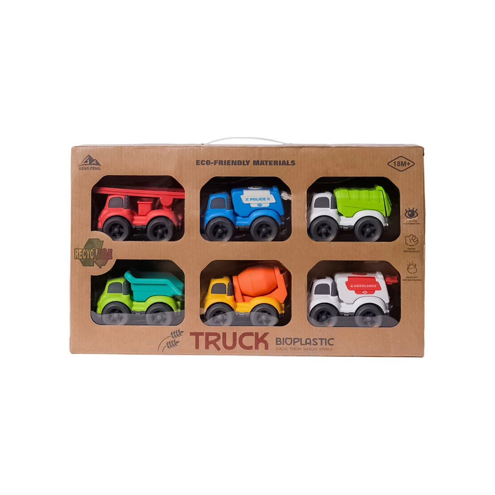 Truck Set - 6 delig 1 | Fantastic Gifts