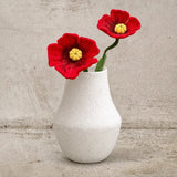 Vilten Bloem Rode Klaproos | Fantastic Gifts