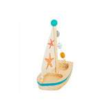 Badspeelgoed - Houten Zeilboot | Fantastic Gifts Shop