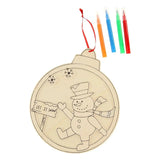 DIY Kerstbal Kleurset met Viltstiften "Kerstman" | Fantastic Gifts Shop