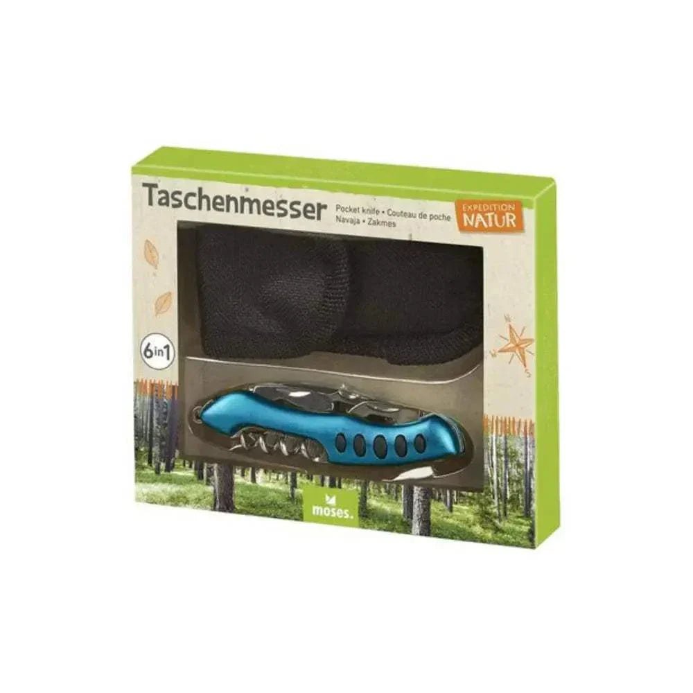 Expeditie Natuur - Zakmesje - Blauw | Fantastic Gifts Shop
