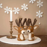 Handpop/Eiwarmer - Bruin Hert | Fantastic Gifts Shop