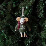 Hanger - Muis Donkergroen | Fantastic Gifts Shop