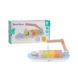 Houten Blokkenboot | Fantastic Gifts Shop