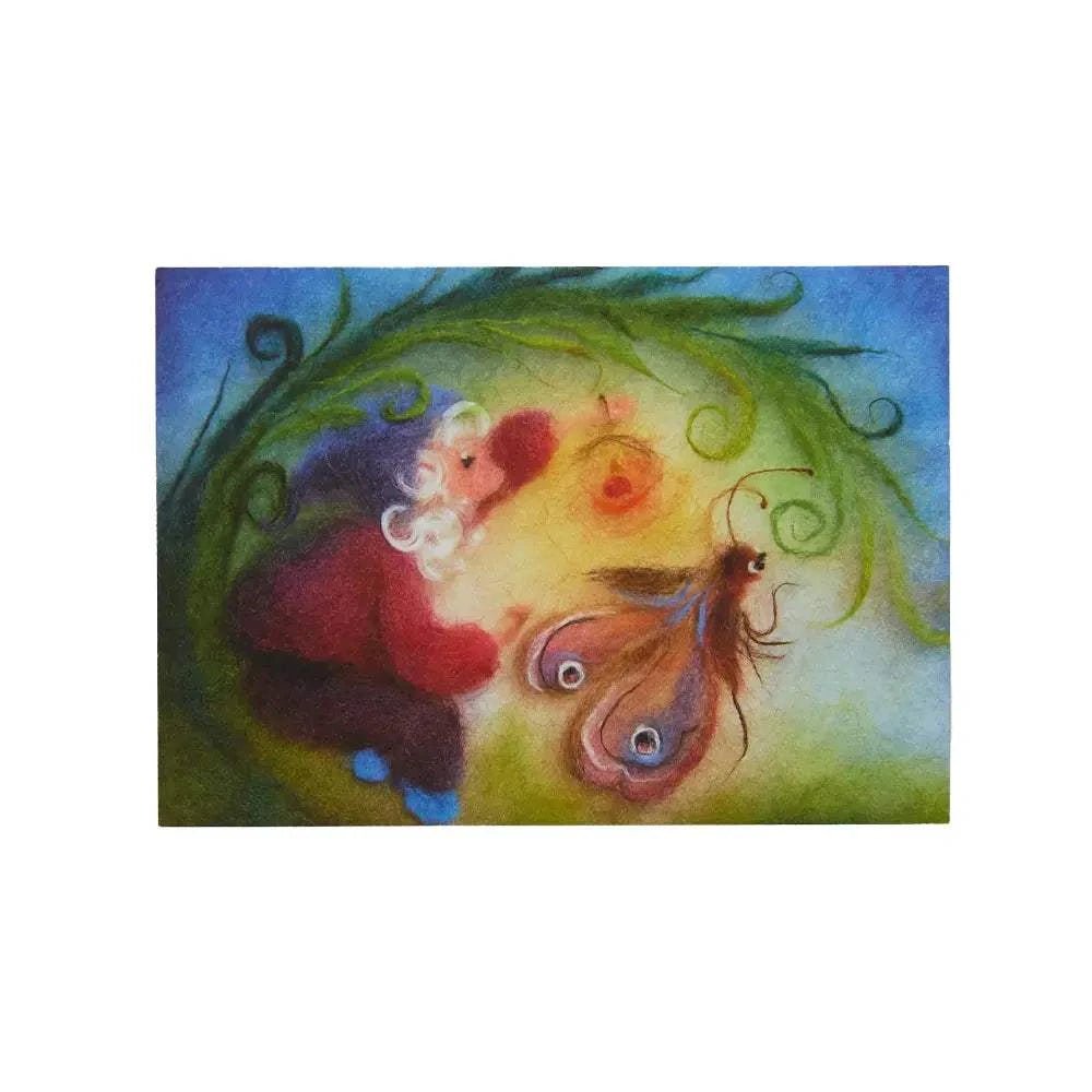 Kaart - Dwerg & Vlinder | Fantastic Gifts