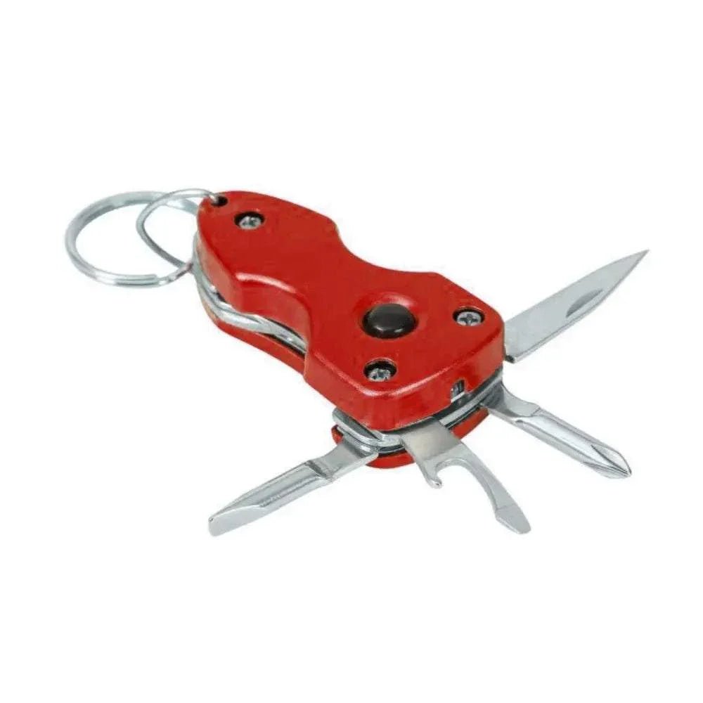 Multitool - Sleutelhanger Rood | Fantastic Gifts Shop