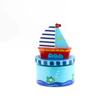 Muziekdoosje - Zeilbootje | Fantastic Gifts Shop