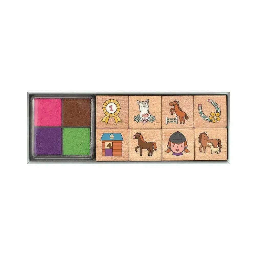 Stempelset - Paarden | Fantastic Gifts Shop