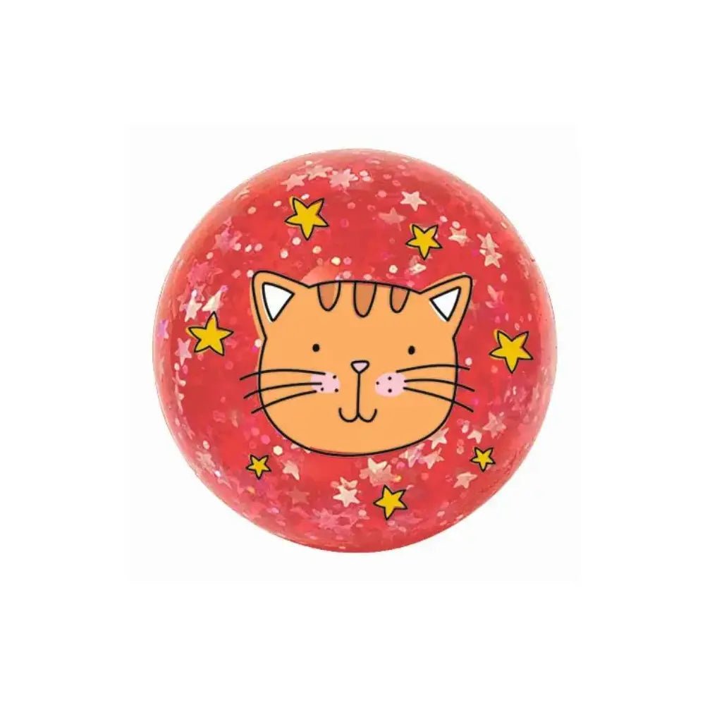 Stuiterbal Glitter - Poes | Fantastic Gifts Shop