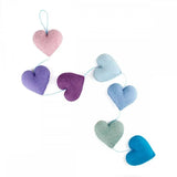 Viltslinger - Hartjes (Blauw/Lila) | Fantastic Gifts Shop