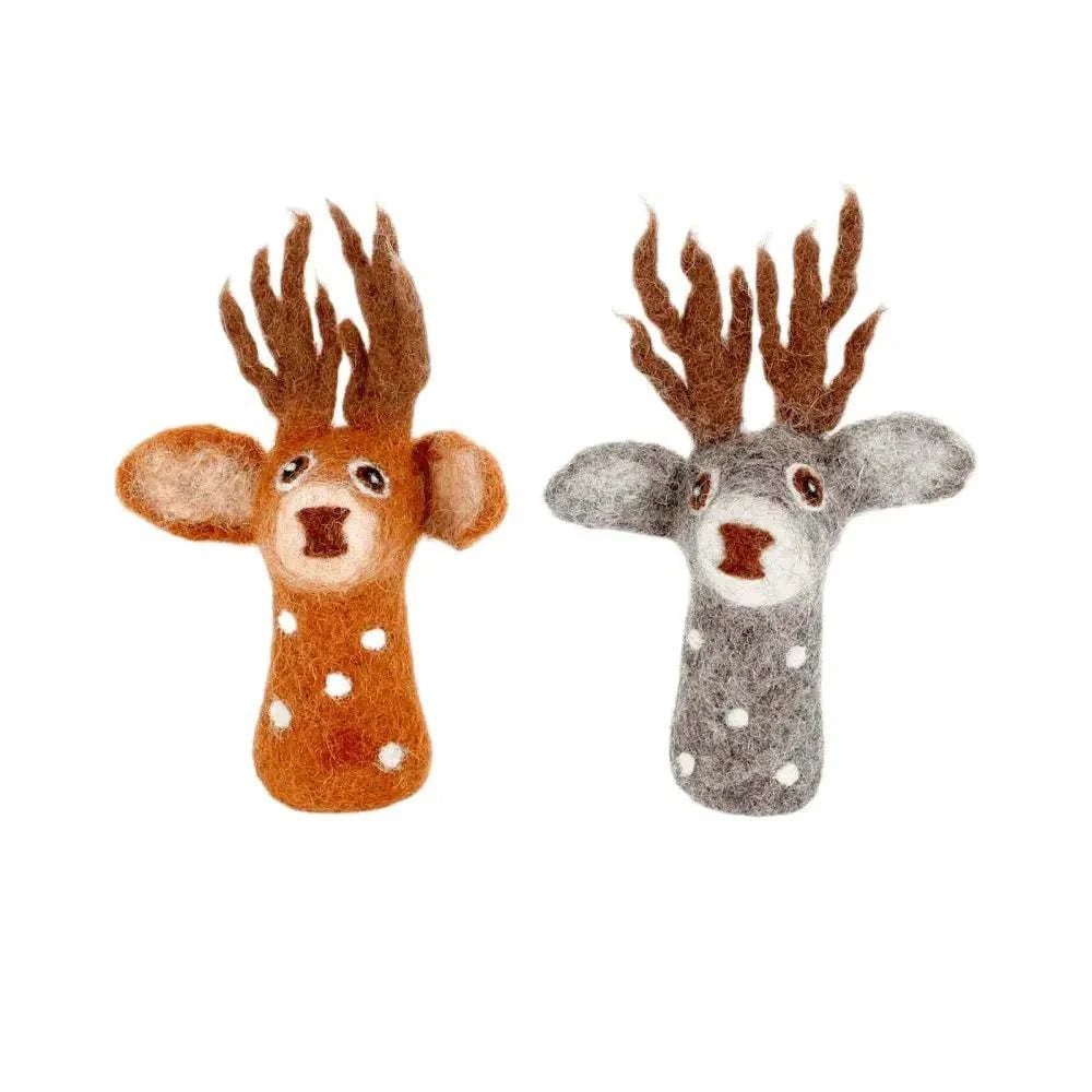 Vingerpopje - Hert Grijs | Fantastic Gifts Shop