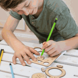 Creatieve Spiraal Set Hout | Fantastic Gifts Shop