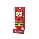 Houten Stapelfiguur Kerstman | Fantastic Gifts Shop