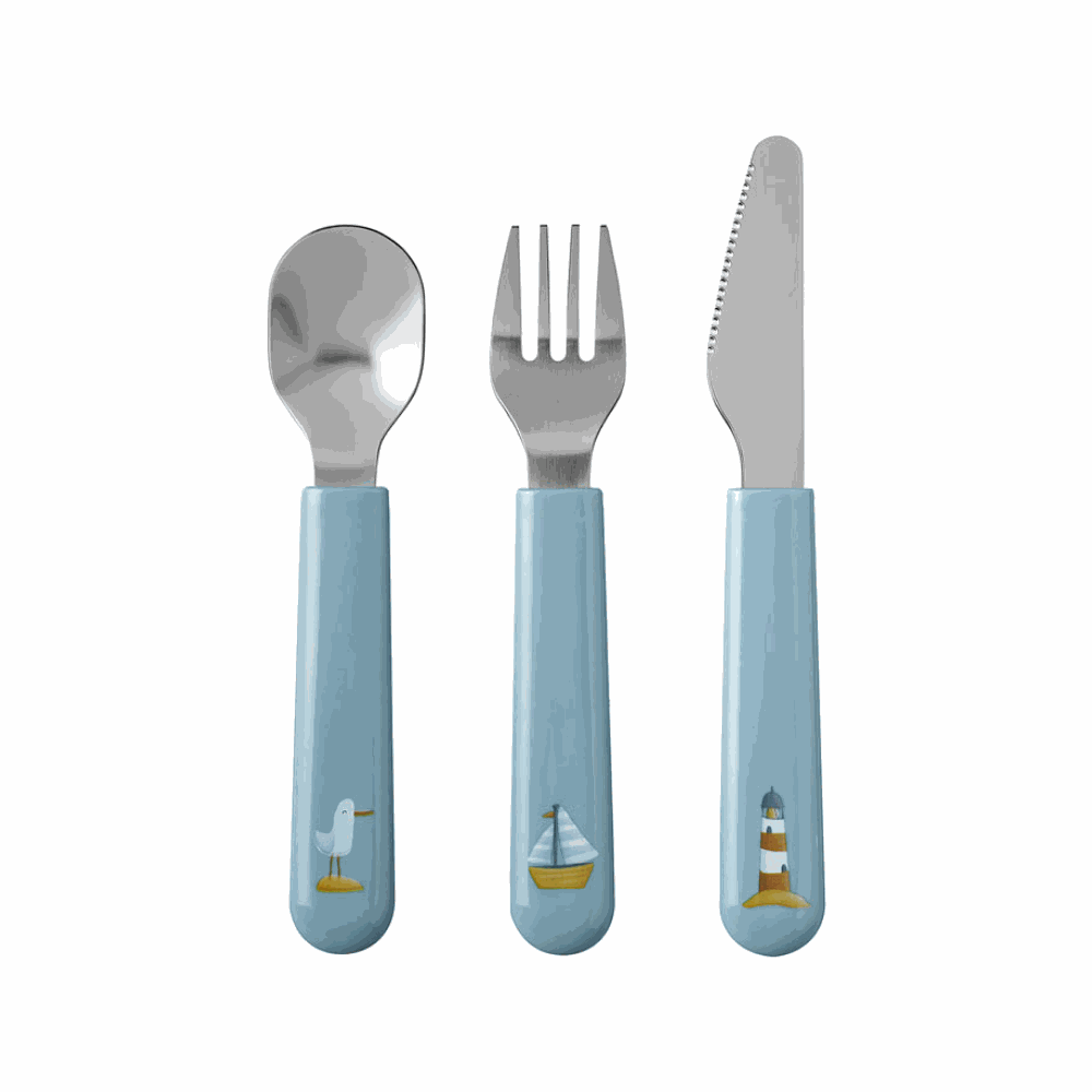 Mepal Kinderbestek - Blauw | Fantastic Gifts Shop