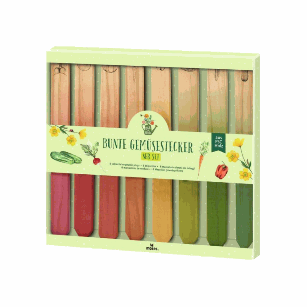 Moestuin Groente Stekers (Set van 8) | Fantastic Gifts Shop