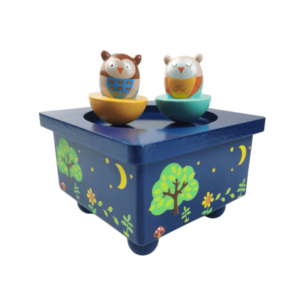 Muziekdoosje - Slapende Uilen | Fantastic Gifts Shop
