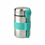 Reizen RVS Thermobeker - Turquoise | Fantastic Gifts Shop